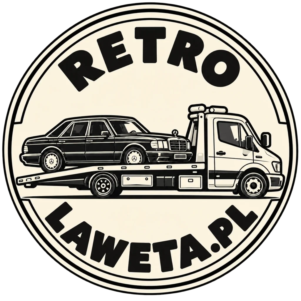 logo retro laweta warszawa